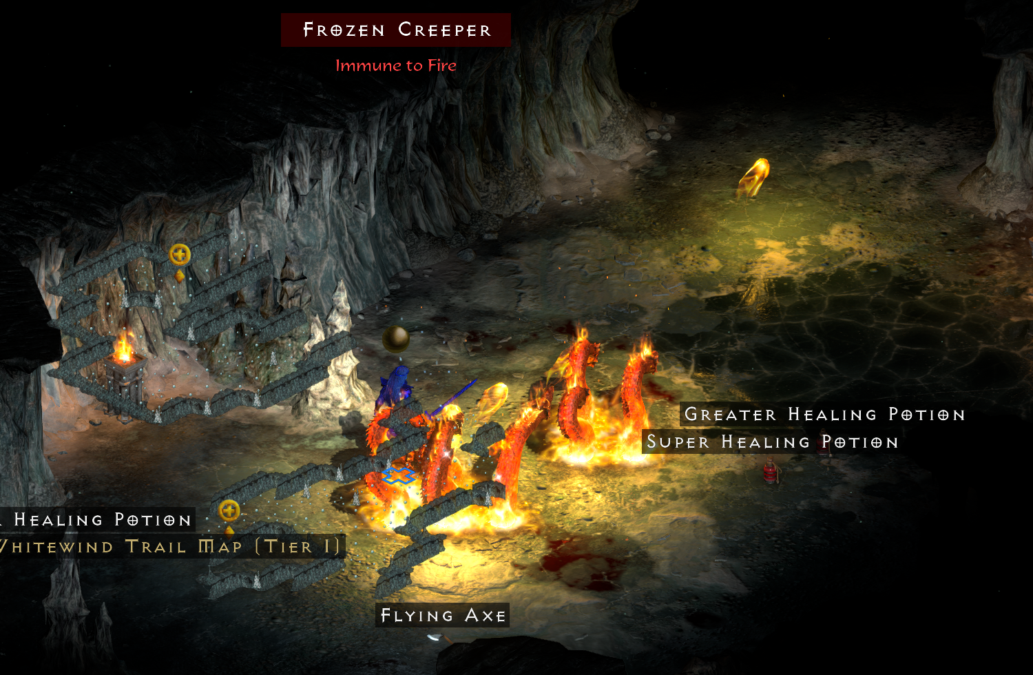 Map monsters with their own rules